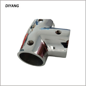 Codo de 90 grados de acero inoxidable Diyang para montaje en riel de embarcaciones y accesorios marinos - Product Image 2