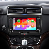Estéreo de Audio para Auto de 7 Pulgadas y 2 Din para Skoda Octavia Combi Superb Yeti Seat Leon Toledo, CarPlay Inalámbrico, Android Auto, Radio para Auto