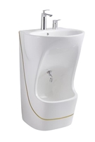 Vente en gros : Lavabo d'ablution (Wudu) en céramique de porcelaine, double niveau, ovale moderne, pour musulmans, populaire