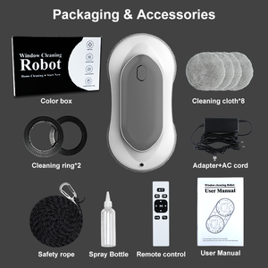 <span class=keywords><strong>Robot</strong></span> <span class=keywords><strong>lave</strong></span>-vitres multifonctionnel, adaptatif aux immeubles de grande hauteur, brillance sans traces, élimination rapide des taches, conception anti-chute - Product Image 6