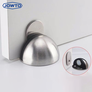 Butée de <span class=keywords><strong>porte</strong></span> magnétique silencieuse en acier inoxydable à fixation au sol avec tampon en caoutchouc pour portes de bureau et de maison - Product Image 5