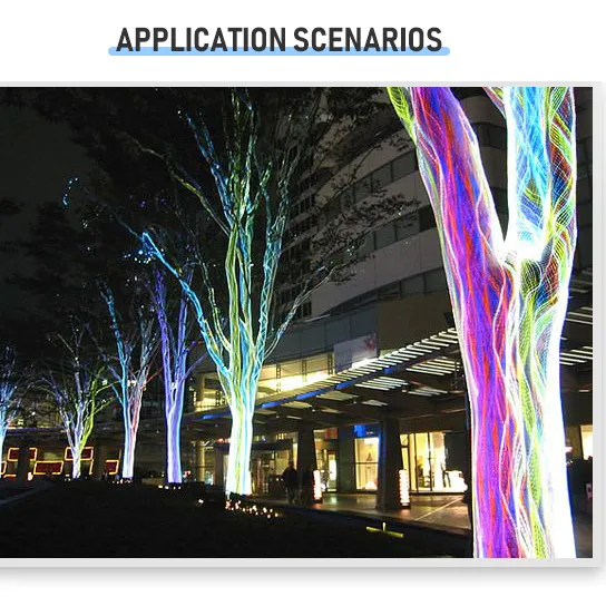 LED الألياف البصرية شبكة أضواء الجانب توهج الألياف البصرية صافي لعيد الميلاد أشجار سقف على شكل نجمة الإضاءة RGB الاكريليك الألياف البصرية مصباح