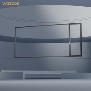 Wazzor nhà máy Bán buôn giá căn hộ hiện đại đôi kính hợp kim nhôm cửa sổ - Product Image 6