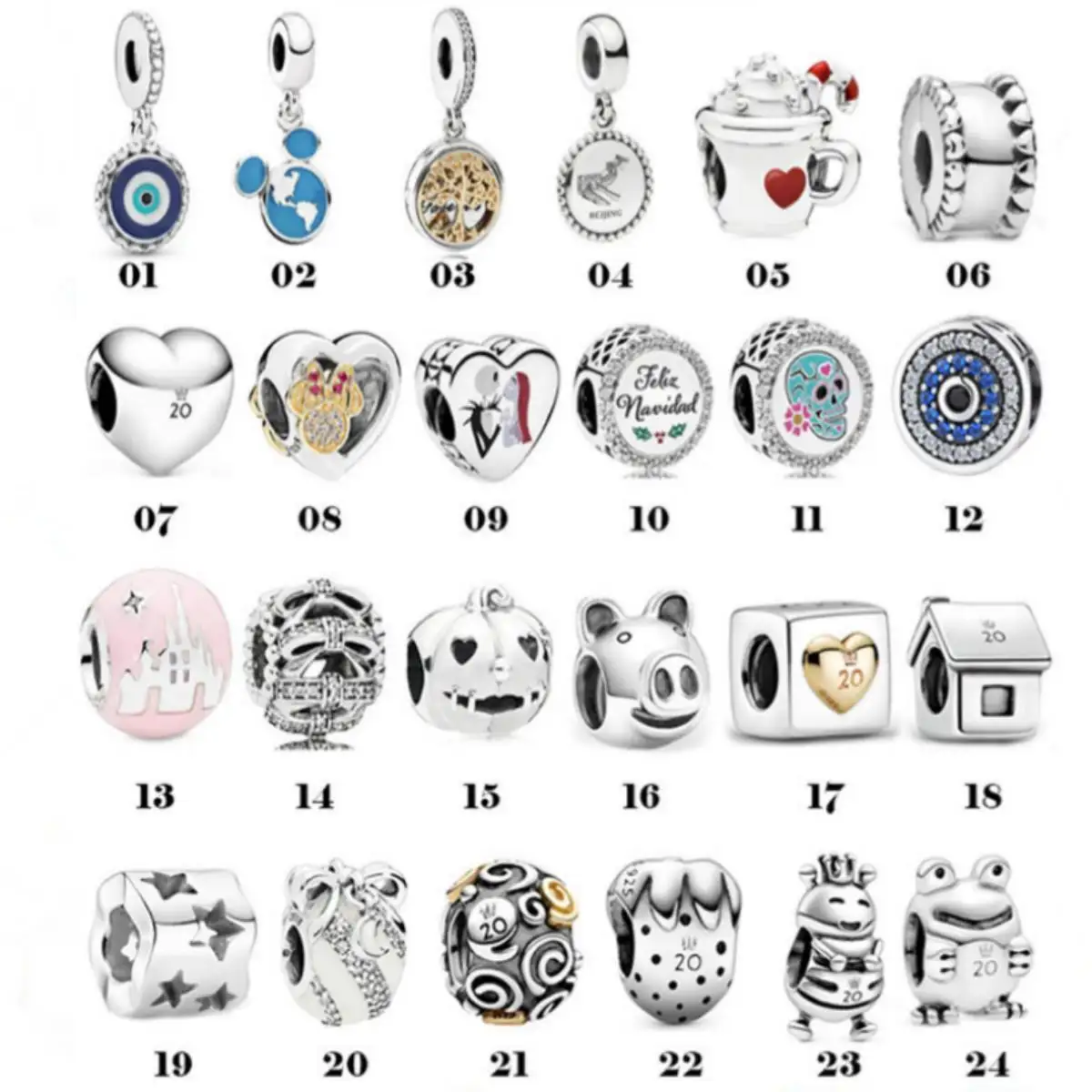 Recém-chegados 925 sterling silver jóias pulseira acessórios DIY contas pingente jóias para as mulheres pulseira charme