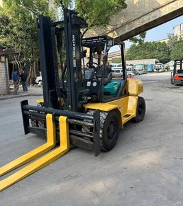 Lage Prijs Originele Fabrikant Komatsu Fd100 10 Ton 15 Ton Diesel Heftruck Met Zijshifter Te Koop In Uitstekende Staat - Product Image 2