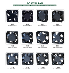 赤風DC12V/24V 92X92X25MMボール軸冷却ファン高気流プラスチックインバーター用冷凍庫コンピュータケース冷却OEM - Product Image 6