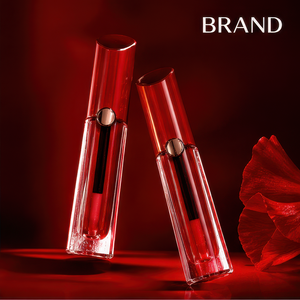Gloss à lèvres mat naturel longue tenue 4,5 ml, tube transparent à embout incliné, marque privée pour maquillage de fête, logo personnalisé - Product Image 4