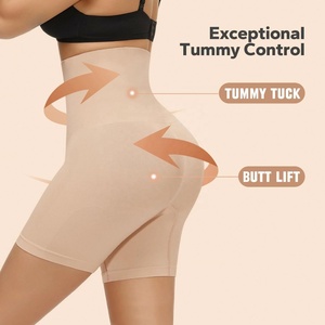 Pantaloncini Modellanti di Alta Qualità per Donne, Shorts a Vita Alta per Modellare il <span class=keywords><strong>Corpo</strong></span>, Controllo Pancia, Sollevamento Glutei, Slip Compressivo Senza Cuciture - Product Image 2