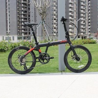 Vélo pliant Java TT en alliage d'aluminium freins à disque de 20 pouces vélo de ville vélo urbain portable pour adultes