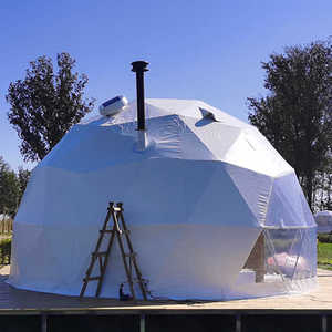 Impresionante Combinación de Paisajes Nevados y Fiestas de Año Nuevo, Ideal para Bodas y Campamentos de Lujo, Carpa Domo para Celebraciones Invernales - Product Image 6