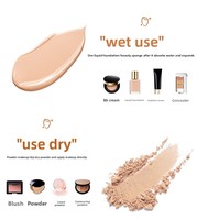 Éponge de maquillage écologique 100 % biodégradable, à base de café et de coque de noix de coco, sans latex, pour poudre et maquillage.