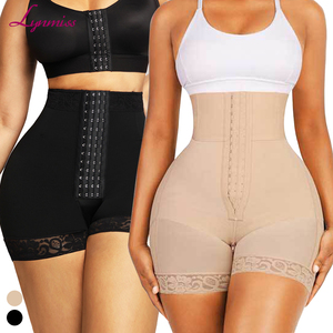 Shapewear Fake Ass Lace Fajas Shapewear Shorts <strong>Bodyshapers</strong> for Women Tummy Control High Waist Wrap Shapewear Womens - Product Image 1