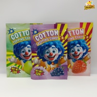 Bonbons pétillants aux saveurs de fruits mélangés, coton de sucre sautillant 2-en-1, très demandés