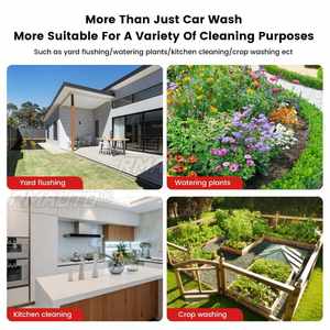 Lavadora de Autos de 300W, Pistola de Lavado de Autos Inalámbrica de 20000mah, Pistola de Agua Eléctrica de Alta Presión, Máquina de Espuma para Batería Makita de 18V - Product Image 5