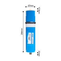 Prix de gros 3013-600 Membrane RO pour évier, haute capacité 600L/heure, 97% de dessalement, élément filtrant de remplacement pour purification de l'eau