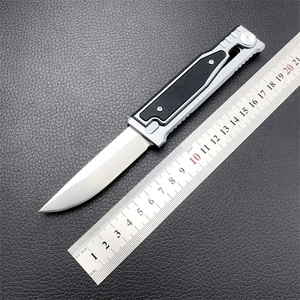 PN-5810 Camping tactique poche pliante D2 lame T6 aluminium avec poignée G10 physique mécanique ouverture couteau à gravité à vendre - Product Image 2