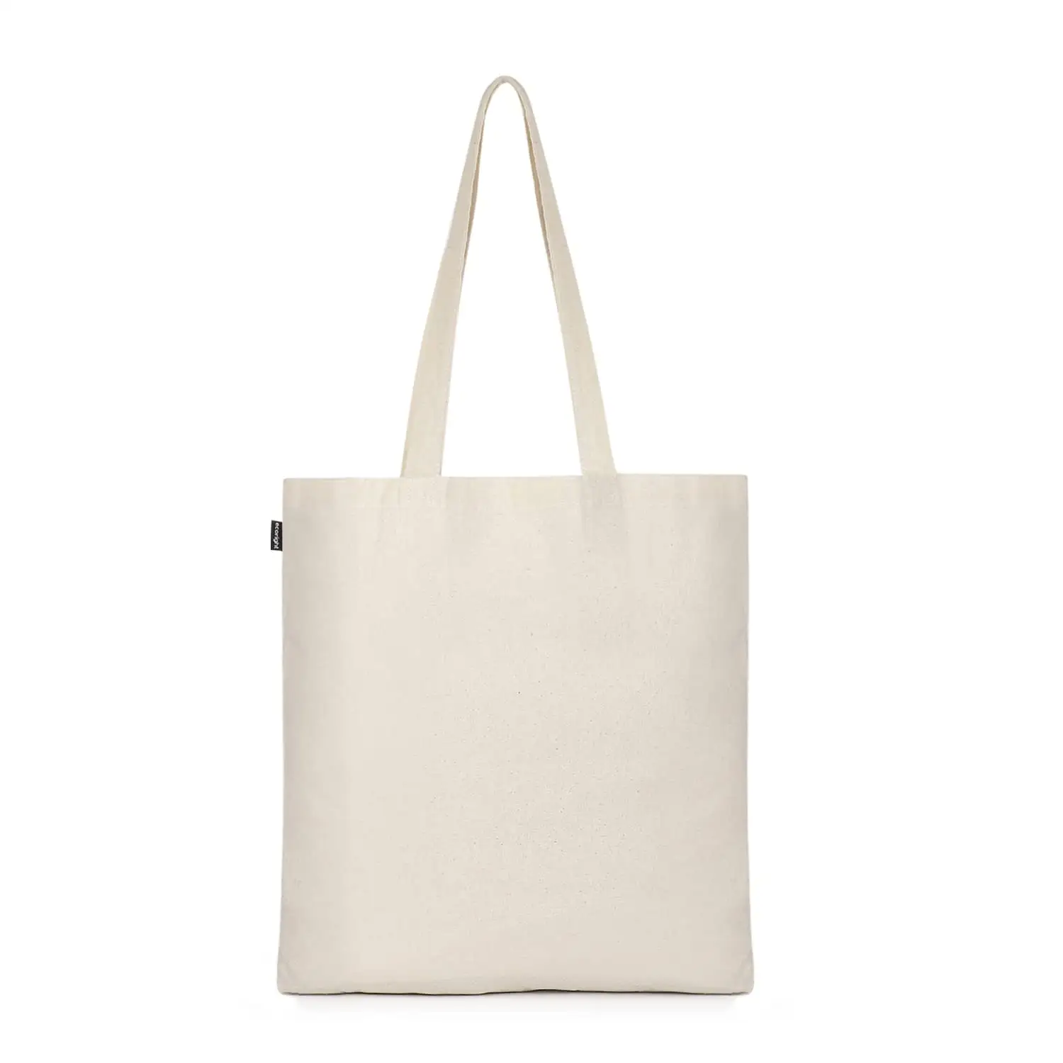 تخفيضات كبيرة على حقيبة كتب KAISEN قطنية من القماش مطبوع عليها شعار مخصص للتسوق للبيع حقيبة كتب جميلة