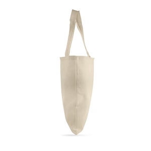 Sac fourre-tout en toile pliable écologique, sac fourre-tout en toile de coton vierge, grand sac fourre-tout personnalisé pour les sorties quotidiennes - Product Image 2