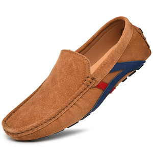 Mode conduite Penny mocassins vache daim <span class=keywords><strong>mocassin</strong></span> sans lacet tenue décontractée <span class=keywords><strong>bateau</strong></span> hommes chaussures décontractées - Product Image 3
