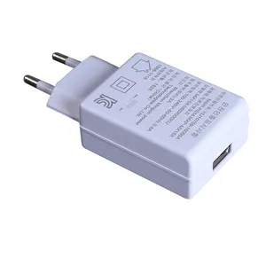 Adaptateur ca vers alimentation cc certifié KC chargeur mural usb coréen 5v 2a 2000ma