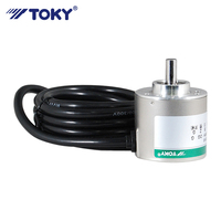 Encodeur incrémental TOKY 1024 impulsions avec sortie Push-Pull et phase Z, encodeur rotatif DC 8-26V