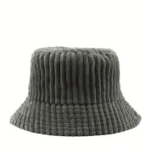 Sombrero <span class=keywords><strong>de</strong></span> Pana Gruesa con Forro Polar Cálido para Invierno, Estilo Vintage para <span class=keywords><strong>Hombre</strong></span> y Mujer - Product Image 6