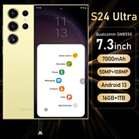 Smartphones S24 Ultra Personnalisés à Prix Usine 16 Go+1 To 6,8 Pouces Débloqués S-Pen Deca Core Allemand 4G WIFI Android CDMA LTE 108MP