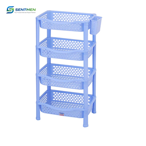 Wholesale Duy Tan Plastic <b>Kitchen</b> <b>Storage</b> <b>Rack</b> 4 Tier Dish <b>Rack</b> Household <b>Storage</b> Organizer from Vietnam - Product Image 3