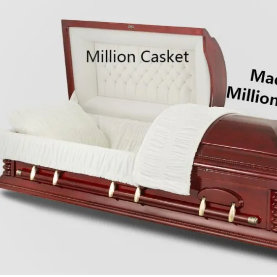 Деревянная шкатулка по индивидуальному заказу, американский стандарт, поставщик похоронного дома