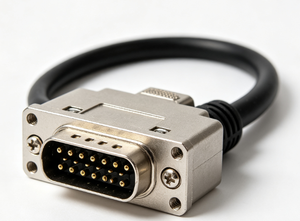 Conector Micro-D J30J‑15TJL‑30CM, conector macho de 15 núcleos con cable precableado de 300 mm para sistema de control de aviónica industrial - Product Image 3