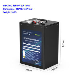 แบตเตอรี่ 60V แบตเตอรี่ลิเธียม 72V แบตเตอรี่ LiFePO4 48V 20Ah 25Ah 35Ah 45Ah 55Ah 65Ah 75Ah แบตเตอรี่แบบชาร์จไฟได้ พลังงานลิเธียมไอออน - Product Image 4