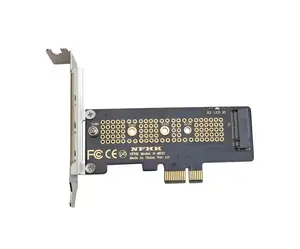 Адаптер M.2 PCIe-e, карта расширения M.2 NVME в PCIe X1, поддерживает PCIE4.0, PCIe X1/X4/X8/X16