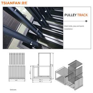 Bán nóng 360 độ xoay đá cẩm thạch đẩy kéo gạch hiển thị đứng đá gốm gạch trượt hiển thị showroom gạch hiển thị giá - Product Image 4