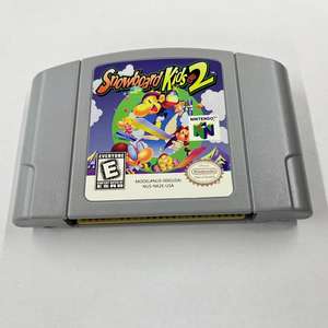 Nueva versión Retro USA NTSC para <span class=keywords><strong>Nintendo</strong></span> <span class=keywords><strong>64</strong></span> Cartucho de videojuego Kids 1 & 2 Snow <span class=keywords><strong>Board</strong></span> hecho de plástico - Product Image 4
