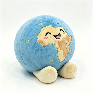 Peluche globe terrestre personnalisée, peluche planète Terre, peluche carte du monde, peluche Terre - Product Image 4