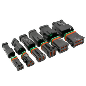 <span class=keywords><strong>Connecteur</strong></span> de faisceau de câbles automobile étanche NOIR DEUTSCH DT 2p 3p 4p 6p 8p 12p SÉRIE DT <span class=keywords><strong>Connecteur</strong></span> Mâle Femelle - Product Image 2
