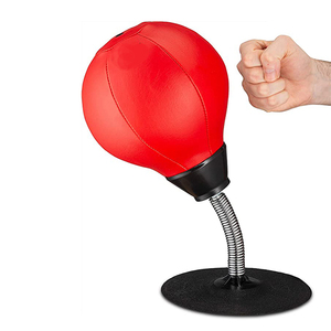 Jstar - Pelota de Boxeo con Ventosa para Aliviar el Estrés en Casa u Oficina, Pelota de Velocidad para Boxeo, Anti Estrés, Pelota de Boxeo de Escritorio - Product Image 2