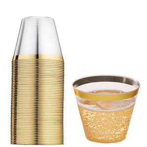 Bicchieri Personalizzati con Logo 1-24oz, Bicchieri di Plastica Usa e Getta 10oz per Bevande Calde/Fredde, Bubble Tea/Smoothie, Feste, <span class=keywords><strong>Asporto</strong></span>, Uso Domestico, Bicchierini - Product Image 6