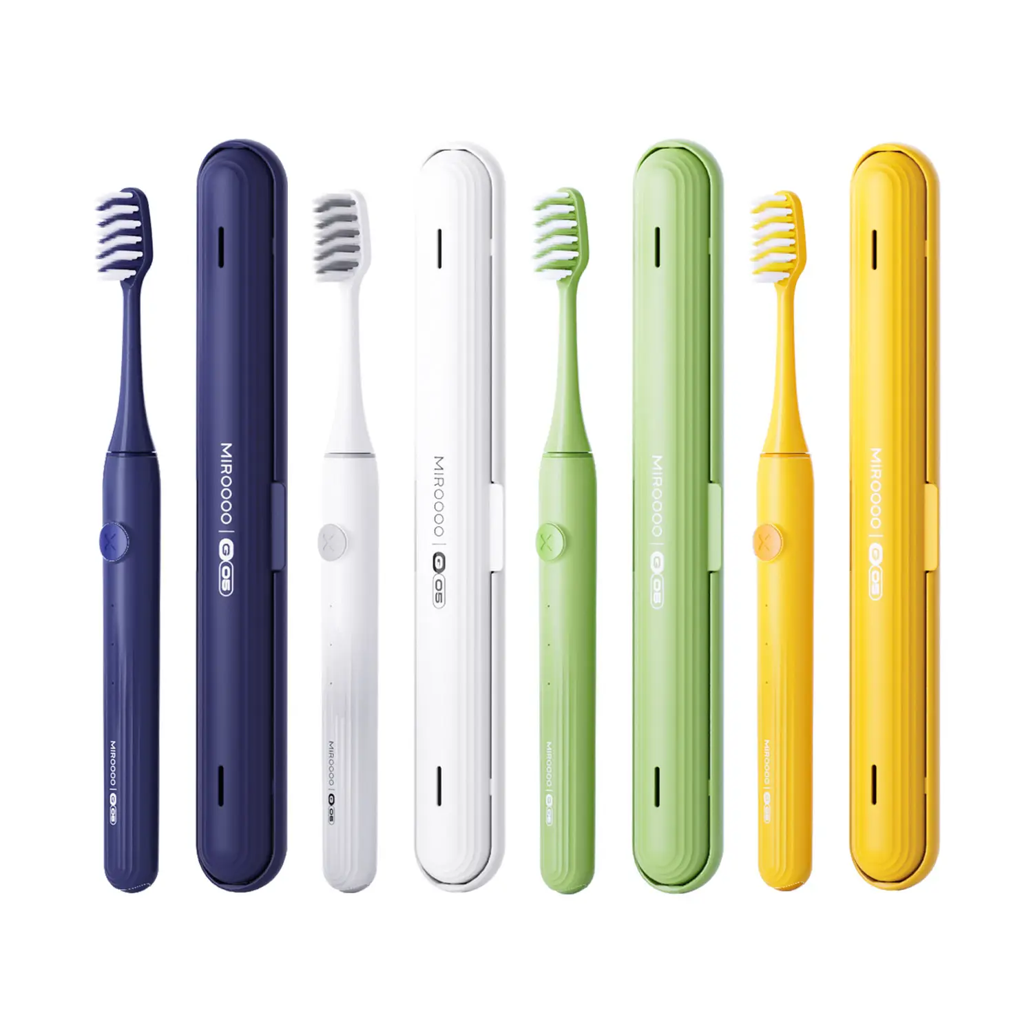Brosse à dents électrique ultrasonique à haute fréquence à poils souples, rechargeable par USB, de voyage, soins bucco-dentaires