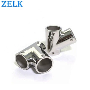 Điều kiện mới gương đánh bóng thép không gỉ thuyền Ống phù hợp 60 độ phổ TEE trái biển phần cứng - Product Image 3