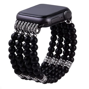 Breloque de <span class=keywords><strong>bracelet</strong></span> de montre en alliage de zinc, <span class=keywords><strong>bracelet</strong></span> élastique pour séries 11, 10, Ultra, 9, 8, 7, 6, 5, SE, 3 - Product Image 3