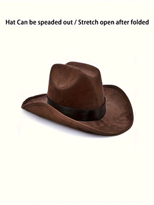 Conjunto <span class=keywords><strong>de</strong></span> 4 Piezas <span class=keywords><strong>de</strong></span> Disfraces <span class=keywords><strong>de</strong></span> Vaquero del Oeste para Niños, Disfraz para Halloween, Cumpleaños, Navidad (Sombrero + Chaleco + Pantalones + Pañuelo para la Cabeza) - Product Image 2