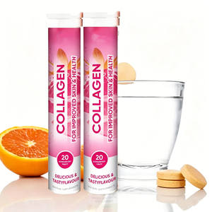 Tabletas Efervescentes de Colágeno de Marca Privada OEM con Ácido Hialurónico y Vitamina C para el Cuidado de la Piel y Refuerzo del Sistema Inmunitario - Product Image 4