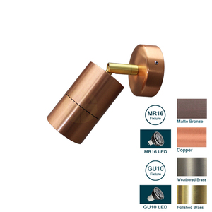 Luminaire mural en cuivre antique de haute qualité, imperméable conforme à la norme IP65, angle d'éclairage réglable, monté à l'extérieur, idéal pour un jardin - Product Image 3