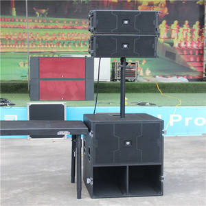 Système de sonorisation Line Array passif à deux voies, vente chaude, avec un seul haut-parleur de 10 pouces et un woofer de 18 pouces, pour mariage et fête - Product Image 4