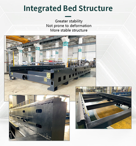 Cortador láser refrigerado por agua certificado CE de Rayther para acero al carbono, acero inoxidable, aluminio, 3000W, 6000W, hoja de tubería integrada - Product Image 3