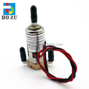 صمام كهرومغناطيسي JYY(D)-Z-2/3-1-II ثلاثي الاتجاهات بقوة 5.5 واط مع موصل مستقيم 24 فولت للهواء السائل، جديد لطابعات النفث الحبري - Product Image 1