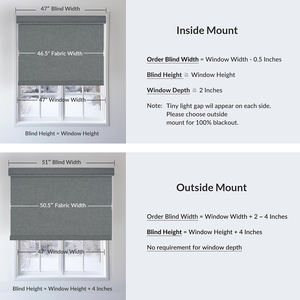 ستائر دوارة معتمة من ZHENPIN، قماش كتاني، ظلال للنوافذ، عزل حراري، حماية من الأشعة فوق البنفسجية، ظلال منسوجة مدمجة للاستخدام اليومي - Product Image 6