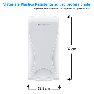 Dispenser di Carta Igienica con 9000 Fogli, Carta Igienica a 2 Veli in Pura Cellulosa Intrecciata - Product Image 4
