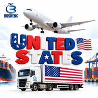 Zuverlässiger Luftfracht-Spediteur Tür-zu-Tür LCL+Express Luftfracht-Versandagent China Nordamerika USA/Kanada DDP 3-7 Tage